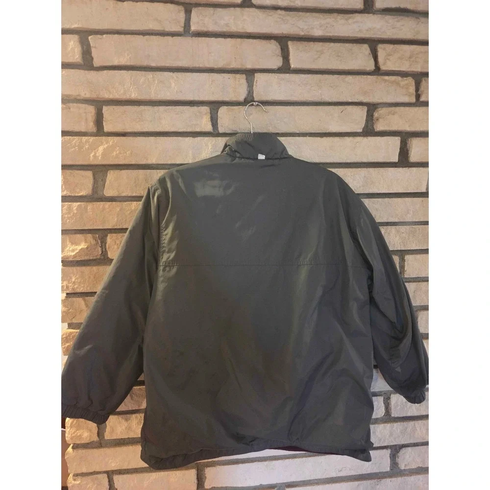 Vintage 90s Old Navy Reversible Half-Zip Pullover Jacket